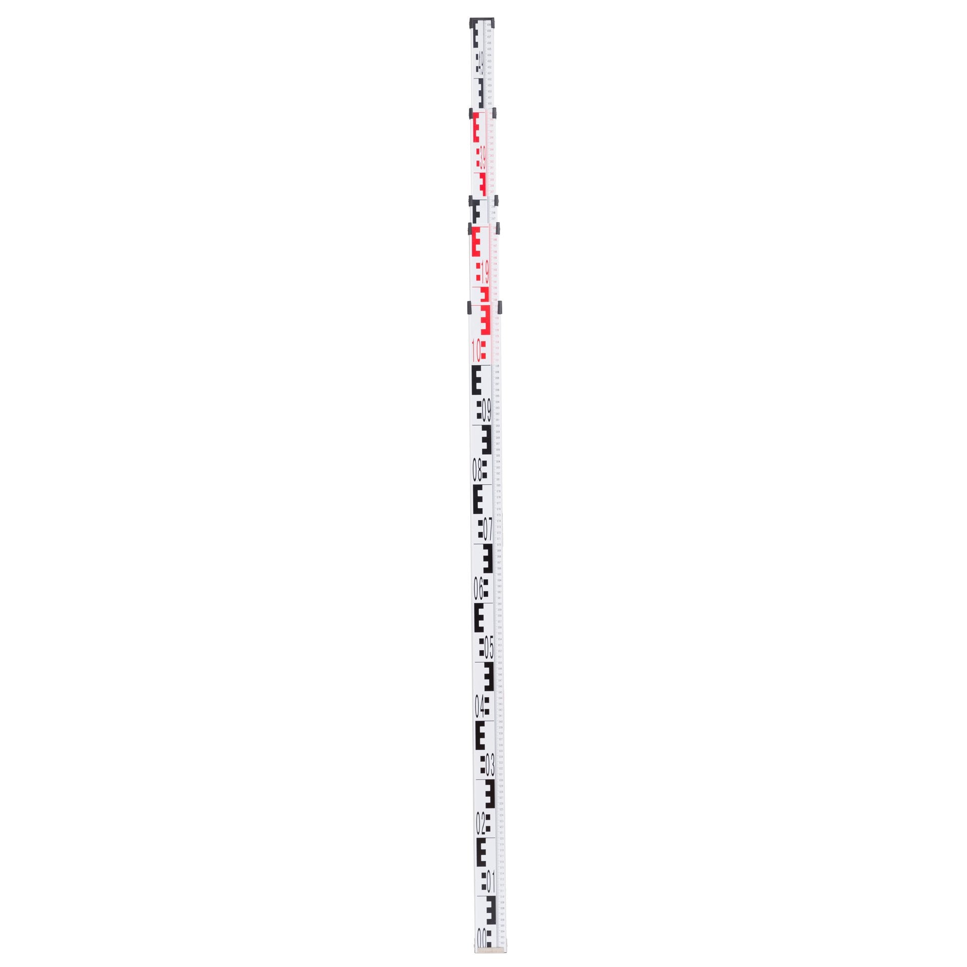 NESTLE Teleskopnivelliermeter 5 m – E-Teilung, mm-Teilung & Rückseite mit Stichmaß NESTLE Teleskopnivelliermeter 5 m – E-Teilung, mm-Teilung & Rückseite mit Stichmaß